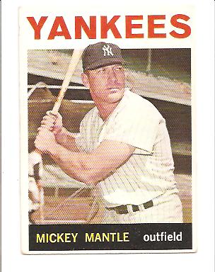 1964 Topps #50 Mickey Mantle
