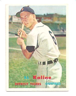 1957 Topps #125 Al Kaline