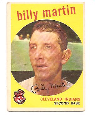 1959 Topps #295 Billy Martin