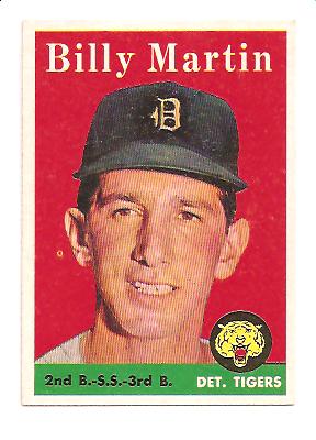 1958 Topps #271 Billy Martin