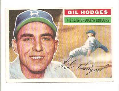 1956 Topps #145 Gil Hodges