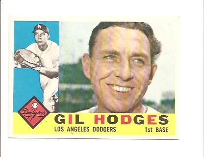 1960 Topps #295 Gil Hodges