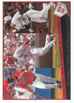 2009 Topps #4 Chipper Jones/Albert Pujols/Matt Holliday LL