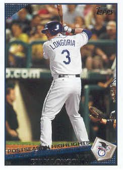 2009 Topps #16 Evan Longoria HL