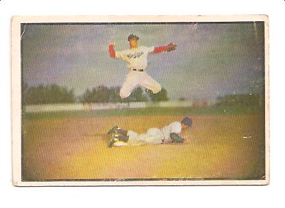 1953 Bowman Color #33 Pee Wee Reese