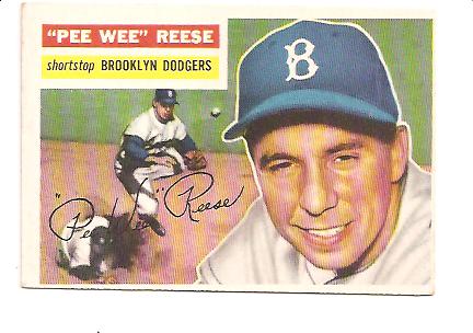 1956 Topps #260 Pee Wee Reese