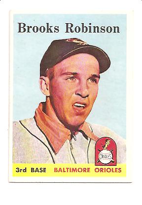 1958 Topps #307 Brooks Robinson