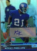 2008 Stadium Club Rookie Autographs Silver Holofoil #173 Kenny Phillips
