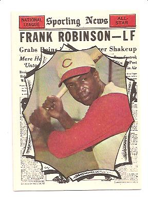1961 Topps #581 Frank Robinson AS