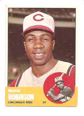 1963 Topps #400 Frank Robinson