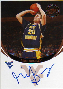 2006 Press Pass Autographs #50 Mike Gansey