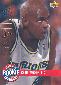 1993-94 Upper Deck Rookie Exchange Gold #RE1 Chris Webber