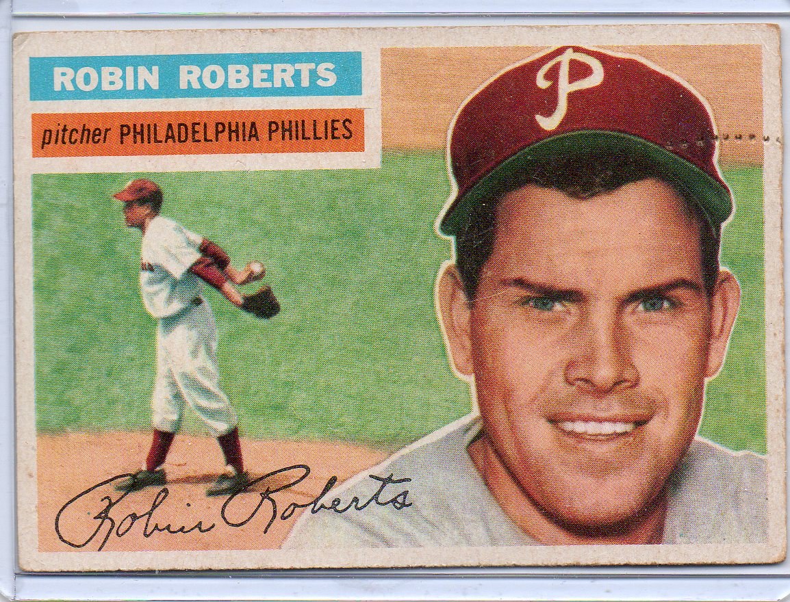 1956 Topps #180 Robin Roberts