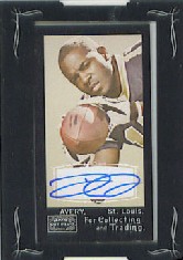 2008 Topps Mayo Autographs #ADA Donnie Avery H