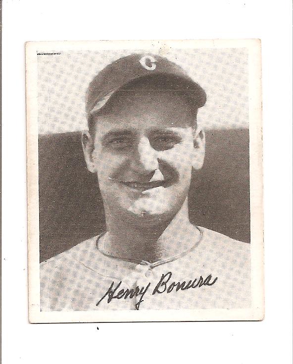 1936 Goudey Black and White #2 Zeke Bonura