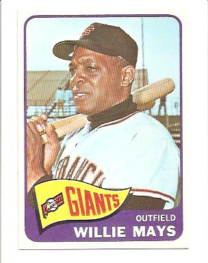 1965 Topps #250 Willie Mays