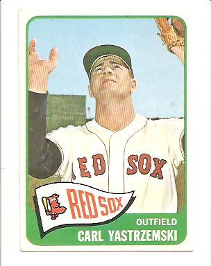1965 Topps #385 Carl Yastrzemski