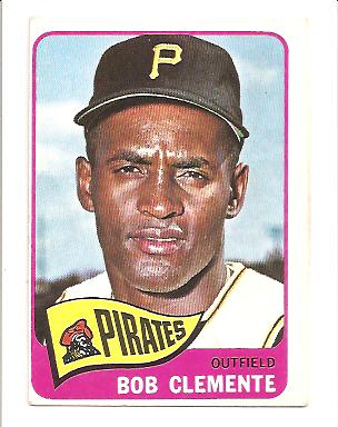 1965 Topps #160 Roberto Clemente UER (1960 Pittsburfh)