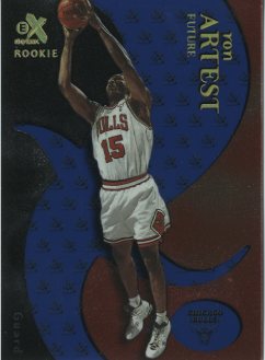1999-00 E-X Essential Credentials Future #86 Ron Artest/5 front image
