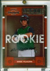 2008 Playoff Contenders #57 Angel Villalona AU
