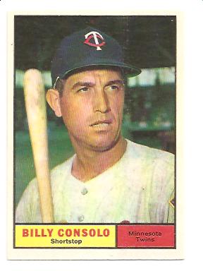 1961 Topps #504 Billy Consolo
