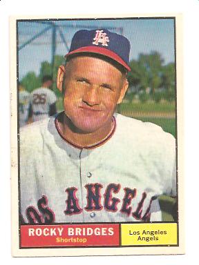 1961 Topps #508 Rocky Bridges