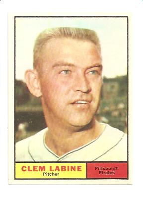 1961 Topps #22 Clem Labine