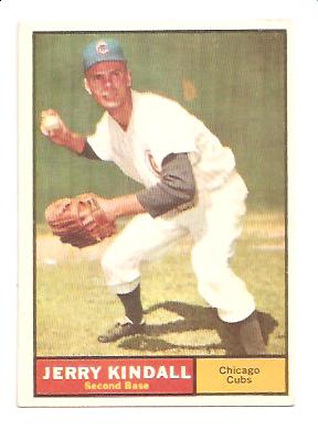 1961 Topps #27 Jerry Kindall