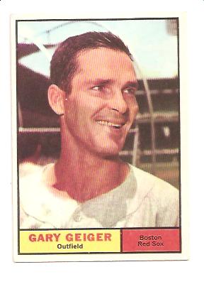 1961 Topps #33 Gary Geiger