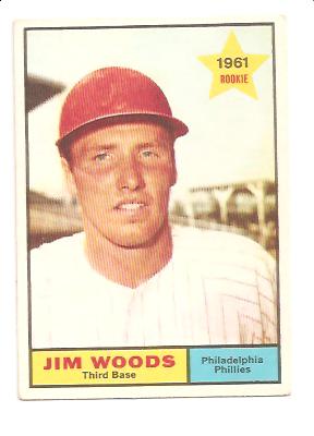 1961 Topps #59 Jim Woods