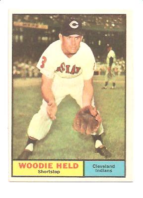 1961 Topps #60 Woody Held