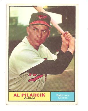 1961 Topps #62 Al Pilarcik