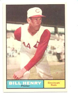 1961 Topps #66 Bill Henry