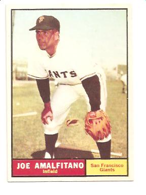 1961 Topps #87 Joe Amalfitano