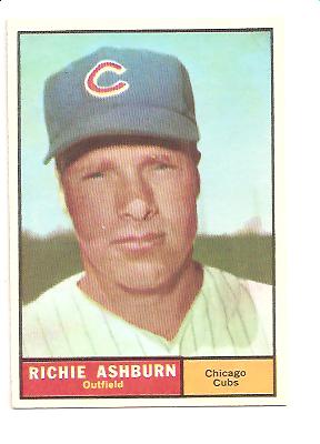 1961 Topps #88 Richie Ashburn