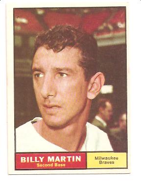1961 Topps #89 Billy Martin