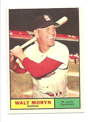 1961 Topps #91 Walt Moryn