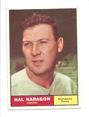 1961 Topps #92 Hal Naragon
