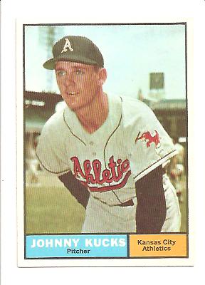 1961 Topps #94 Johnny Kucks