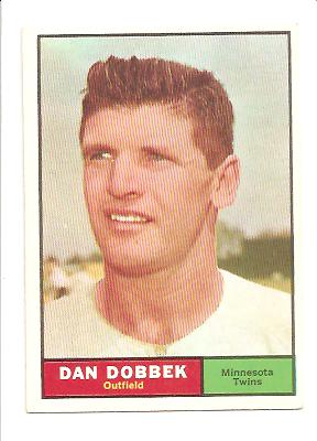 1961 Topps #108 Dan Dobbek