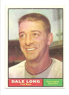 1961 Topps #117 Dale Long