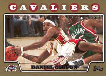 2008-09 Topps Gold Border #39 Daniel Gibson