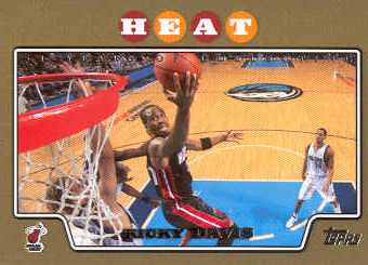 2008-09 Topps Gold Border #83 Ricky Davis