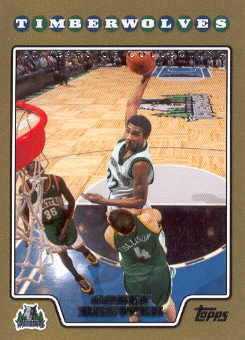 2008-09 Topps Gold Border #129 Corey Brewer