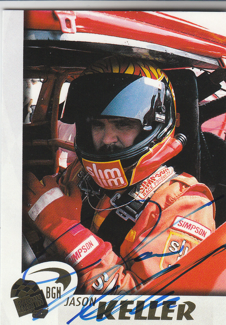1997 Press Pass Autographs #26 Jason Keller PPP/VIP