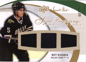 2007-08 Sweet Shot #113 Matt Niskanen JSY RC