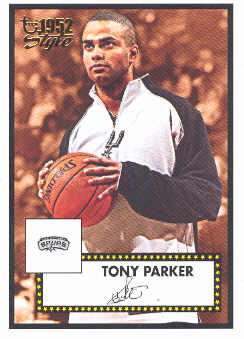 2005-06 Topps Style #93 Tony Parker