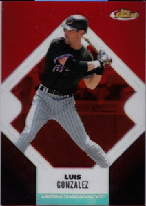 2006 Finest Refractors #59 Luis Gonzalez