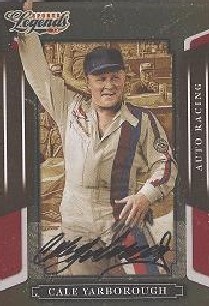 2008 Donruss Sports Legends Signatures Mirror Red #109 Cale Yarborough/297