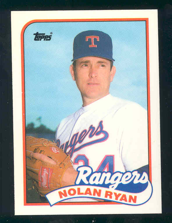 1989 Topps Tiffany #530 Nolan Ryan